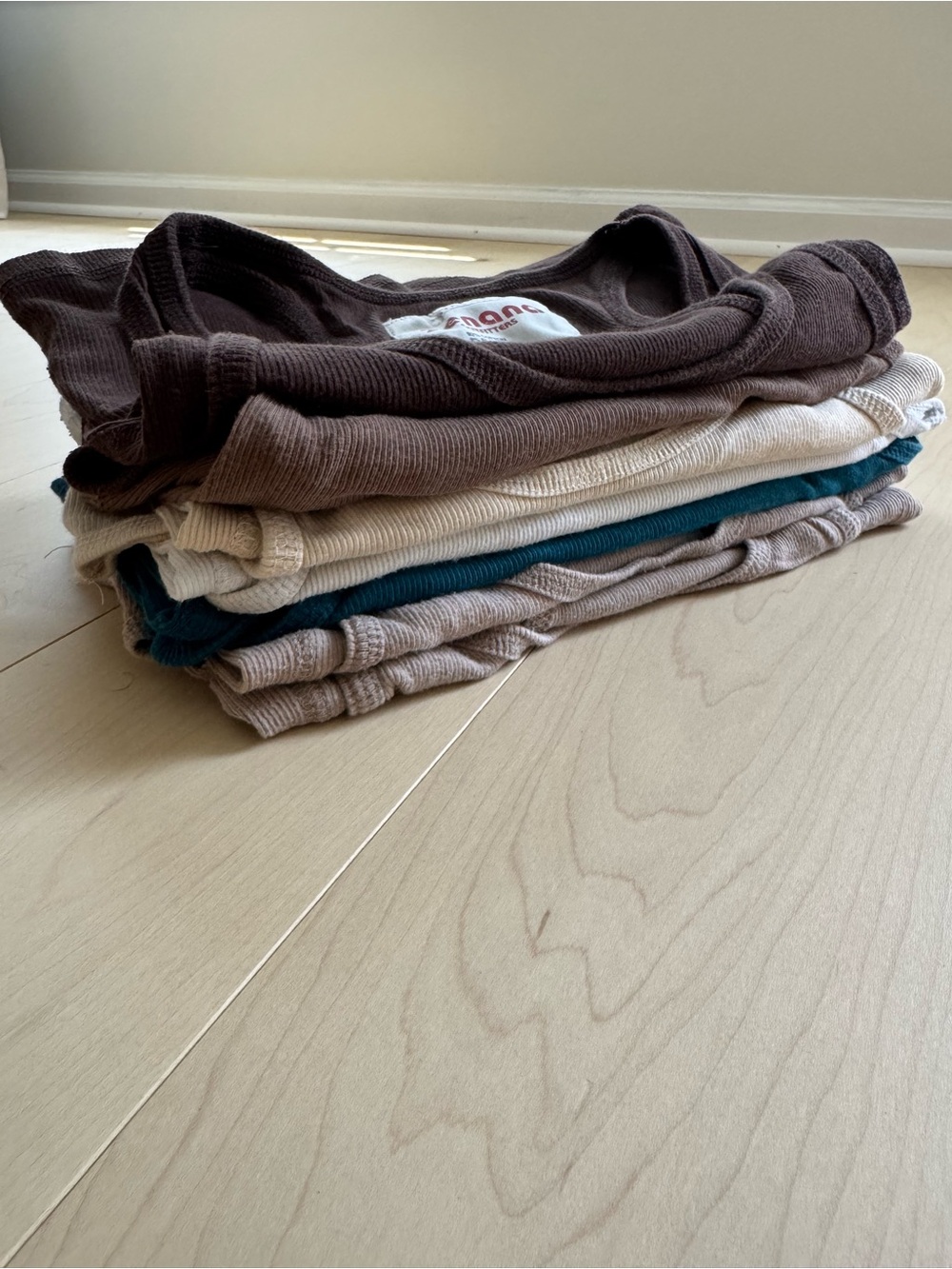 Zenana Ribbed Tank Tops - Multi Neutral Colors - Picture 7 of 7